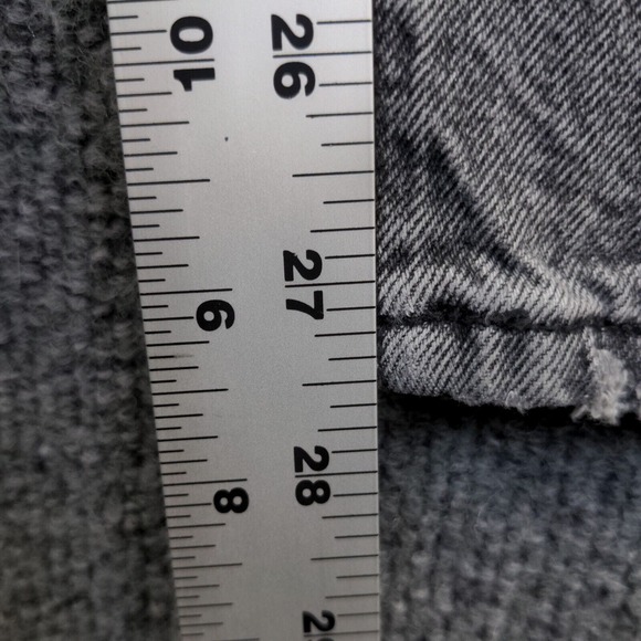 American Eagle Outfitters Women's Skinny Jeans Gray 00 Distressed Charcoal Wash - Picture 11 of 11